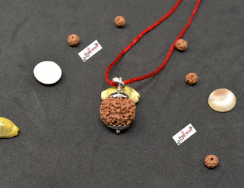 7 Mukhi Rudraksha / Seven Face Rudraksh Nepal Bead 100 % Original Lab Certified